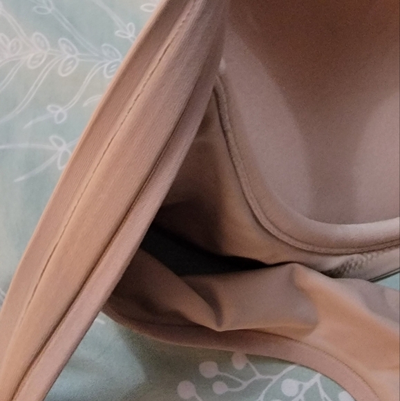 Jockey Tan Seamless T-Shirt Bra With Padded Shoulder Straps Size 7/40 = 40D - Picture 5 of 8